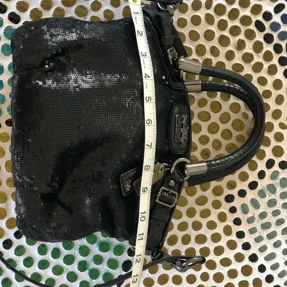 Coach Limited Edition Sequined Handbag, like new condition